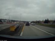 Tesla Autopilot barrier