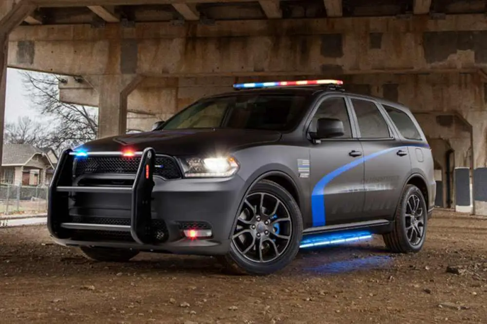 Dodge Durango Pursuit is a 360 HP police SUV made to stop on a dime