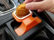Dipping sauce car interior holder
