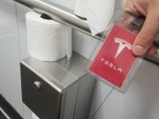 Tesla Toilet paper
