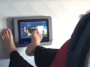 feet in-flight entertainment