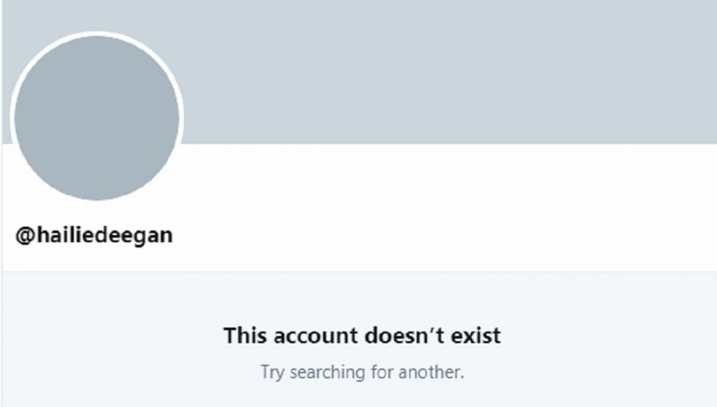 Twitter bans Hailie Deegan