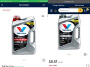 Walmart valvoline synthetic glitch deal