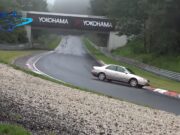 XV20 Toyota Camry on damp Nurburgring corner