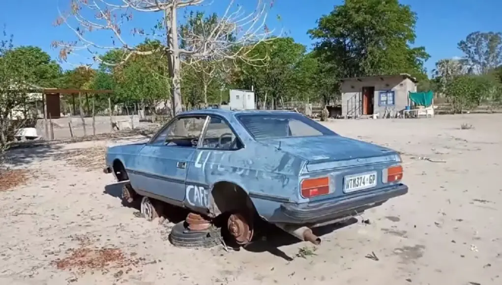 Jeremy Clarkson's 1981 Lancia Beta Coupe is still in Botswana