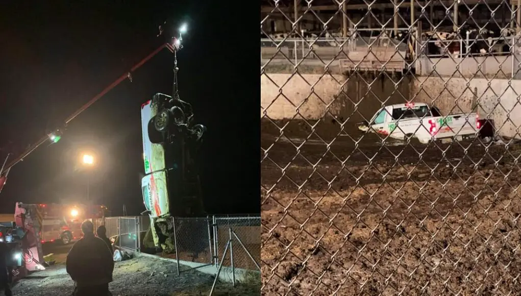 2021.1.22 Manure Truck Chamsburg manure u-haul