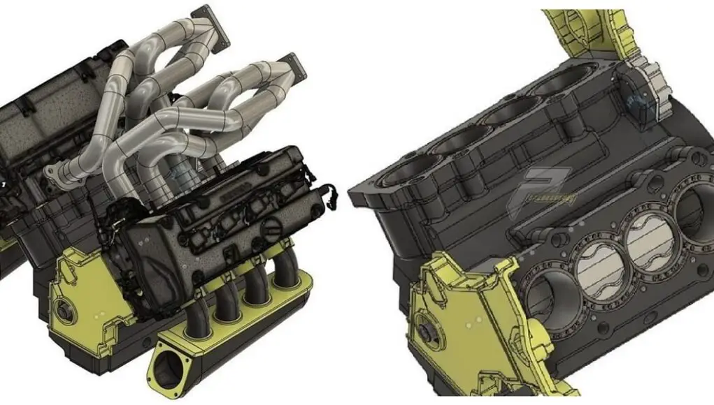 Mechanical engineer making Honda V8 out of K-series engines