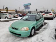 1996 Honda Civic Hatchback in Midori Green