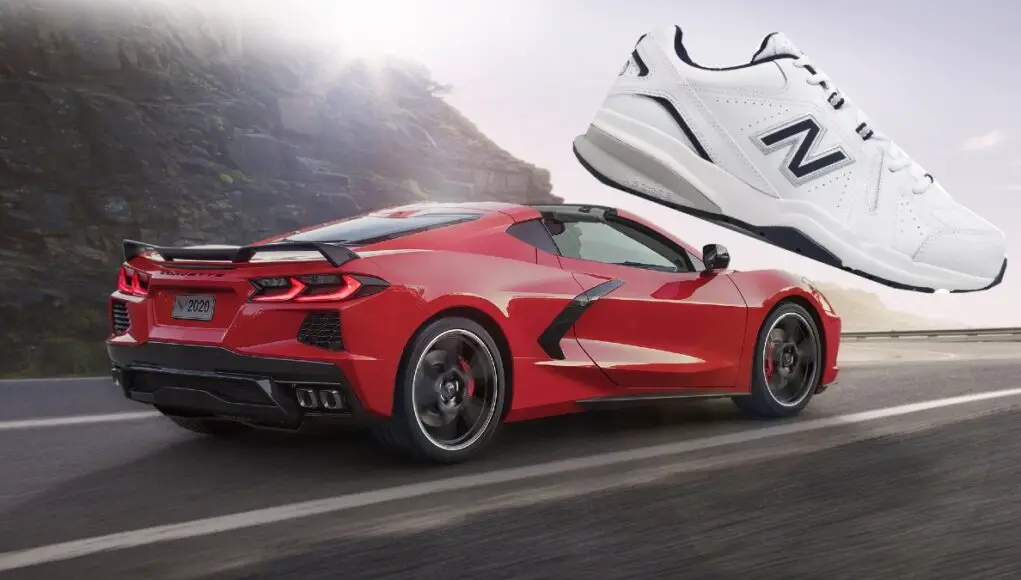 Why do Corvette owners wear white New Balance shoes?