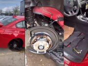Thieves stripped $25,000 worth of parts off this WRX Sti