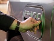 Ford Lightning charging port
