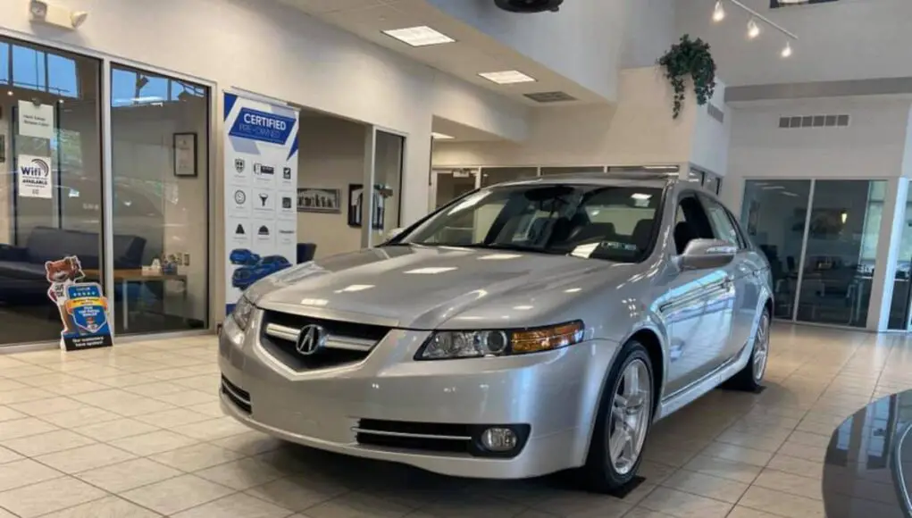 Barn find 2008 Acura TL with 12,500 miles