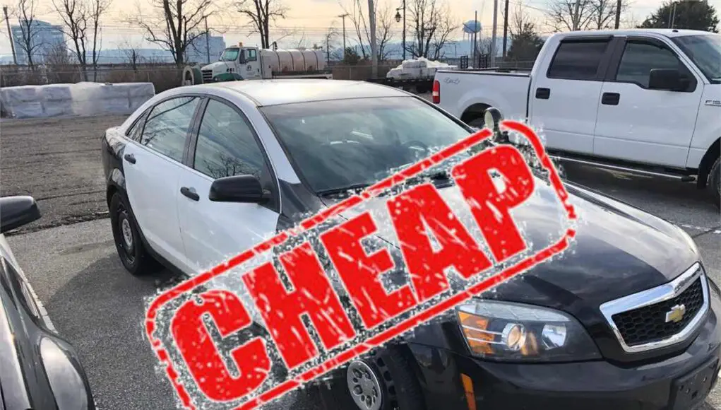 Chevrolet Caprice Police car auction