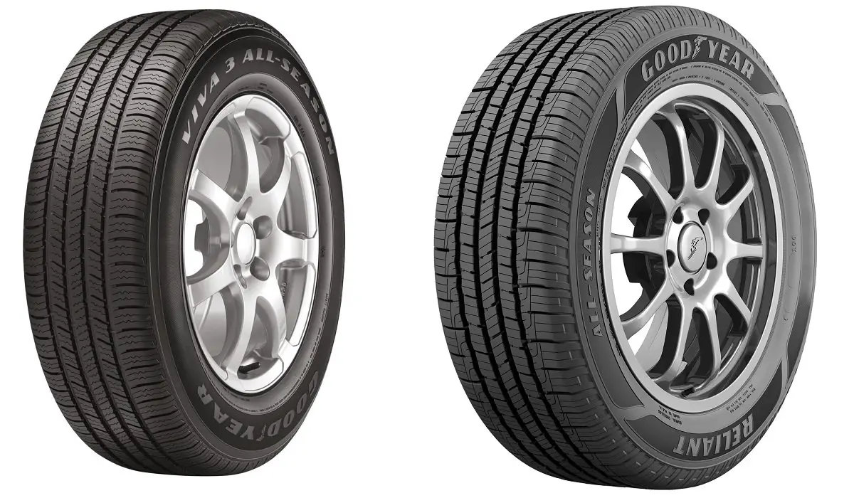 Goodyear Reliant vs Goodyear Viva 3