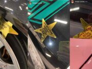 Slammedenuff Gatlinburg gold stars touching cars