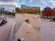 Can-Am Ryker Trike crashes at Denver Skatepark