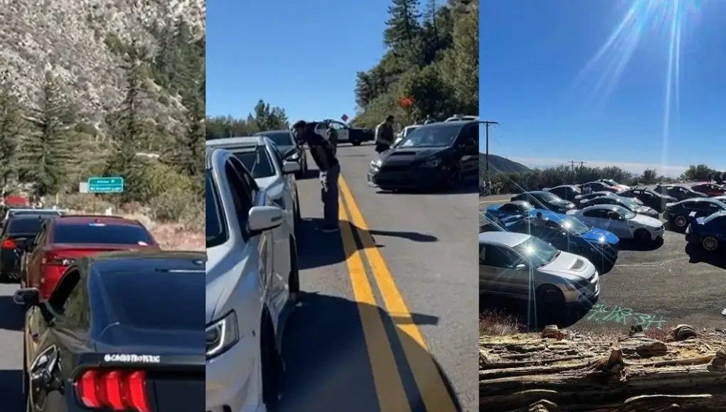 LA County Sherrif's department pulls over 20 cars near Azusa