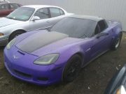 Photo of purple Z06 before auction