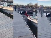 Ford F-150 Platinum owner floods truck at Napa River boat ramp near Cuttings Wharf