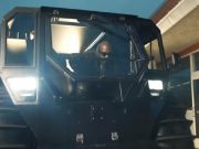 Kanye climbing out of his SHERP in his McDonald's commerical