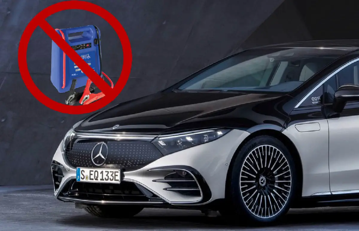 Mercedes EQS owners aren't allowed to jump start their own 12-volt
