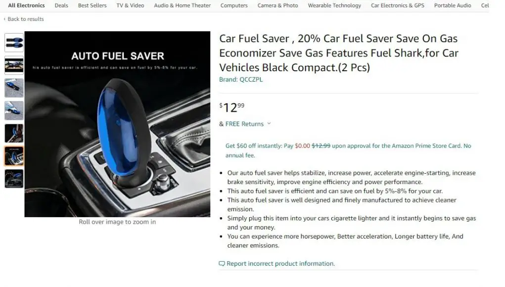 Do those Neosocket Fuel Shark Gas Saver devices you plug into your 12