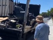 Box truck on fire in San Jose found