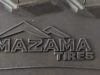 Mazama tire logo on a set of Mazama Reputations