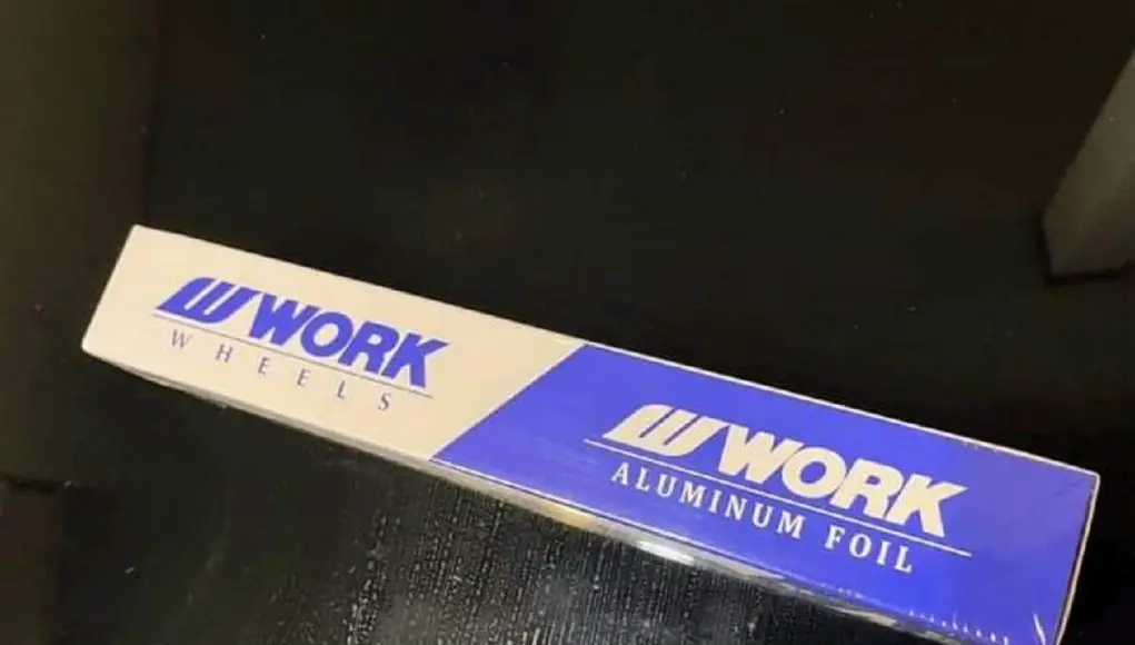 Work Wheels Aluminum foil
