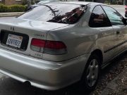 1999 Honda Civic Coupe DX side profile