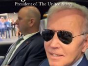President Joe Biden responds to a TikToker who asked him, "What do you do for a living?"