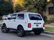 Lada Niva 4x4 for parked in Glendale California that happens to be for sale