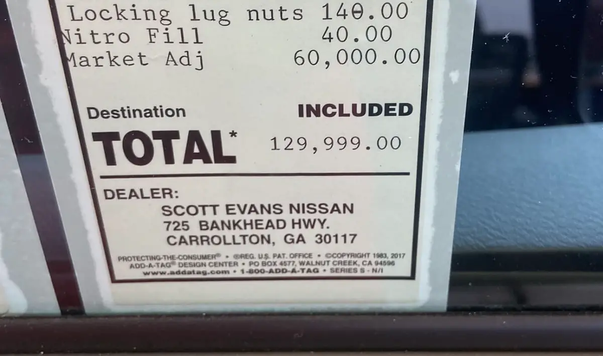 nissan z sticker price