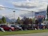 The front row of cars from United Auto Sales in Seward Alaska