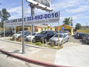 A used car dealership in Los Angeles