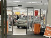 Driver suffers medical emergency and drives into a Big Lots in Albany, GA