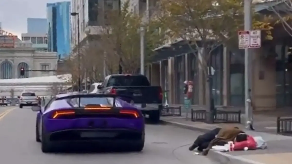 Denver Instagram influencer filmed using his 2000 HP Lamborghini Huracan's  exhaust to wake up a sleeping homeless person - Alt Car news