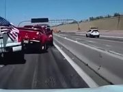 Patriots Truck Convoy Crash in Phoenix.