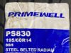A tire sticker on a Primewell PS830