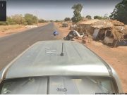 Google Maps car hits motorcyclist in Senegal