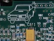 Pontiac GTO PCB art