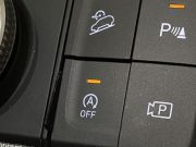 A disabled auto start-stop button on a Hyundai/Kia