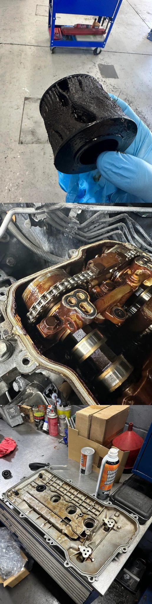 How to safely remove sludge inside your car's engine without using an