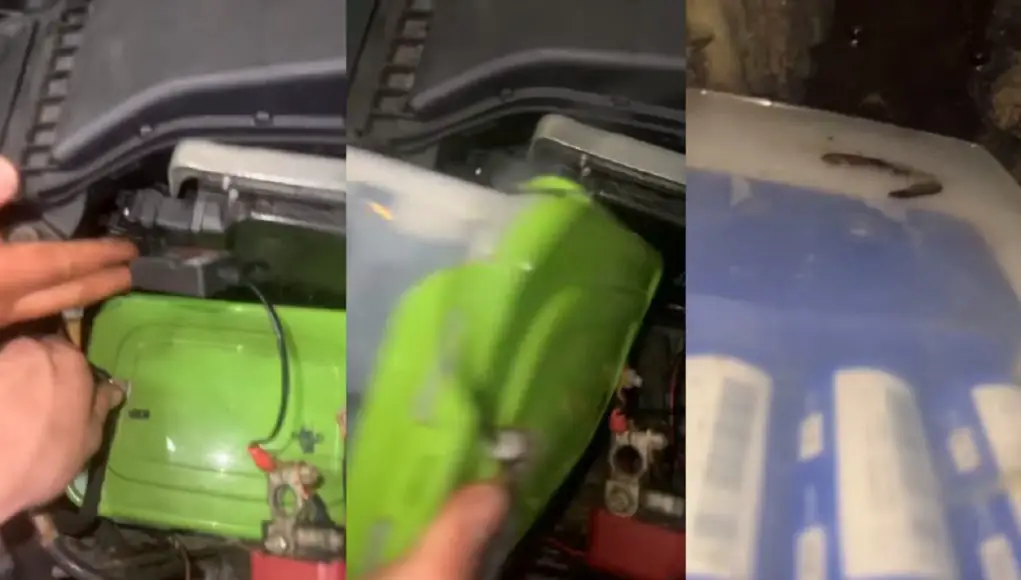 supercapacitors in a Tupperware case as a DIY car battery