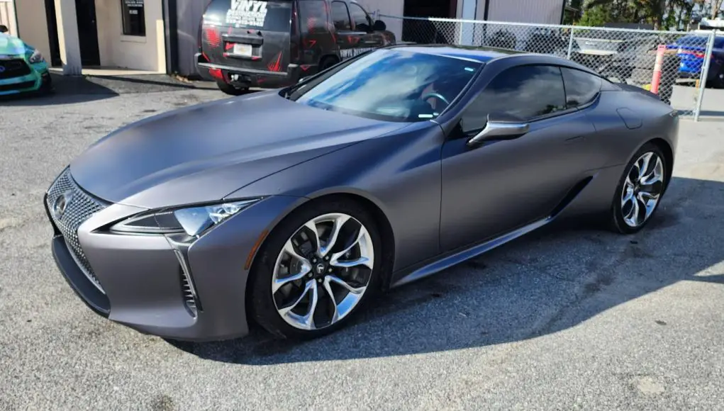 This Lexus LC 500 is going to hit 200,000 miles next year.