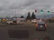 Uninsured driver in Vancouver, WA gets T-boned, totals other car.