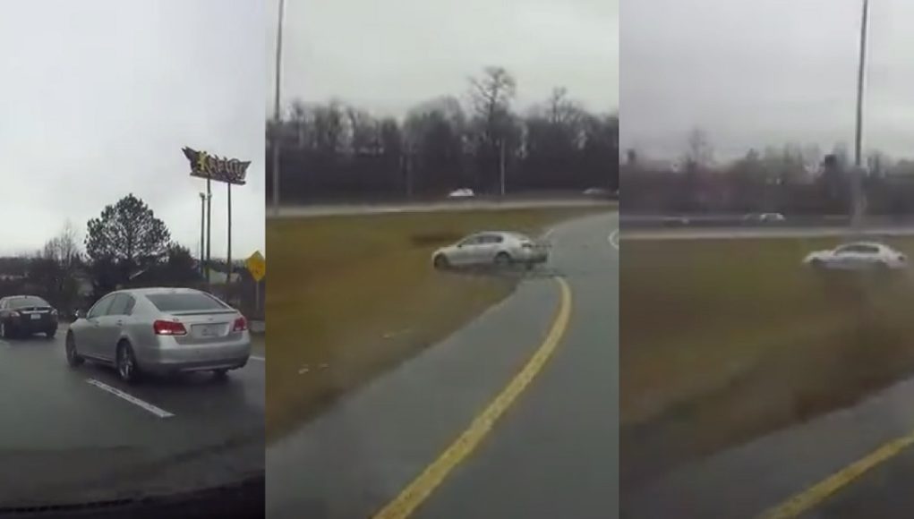 Road raging Lexus Greensboro North Carolina
