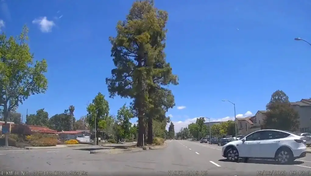 Tesla Model Y driver in Santa Clara, CA