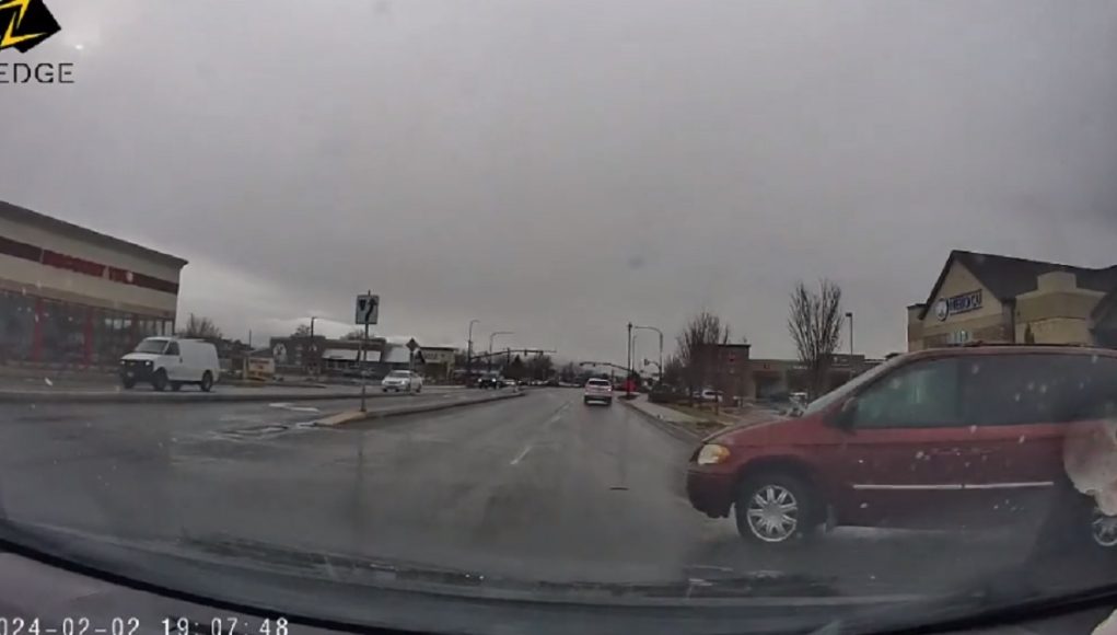 Elderly woman crashes blindly entering intersection in Spanish Fork