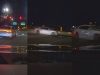 Speeding Dodge Charger in Denver crashes into I-25 onramp barrier